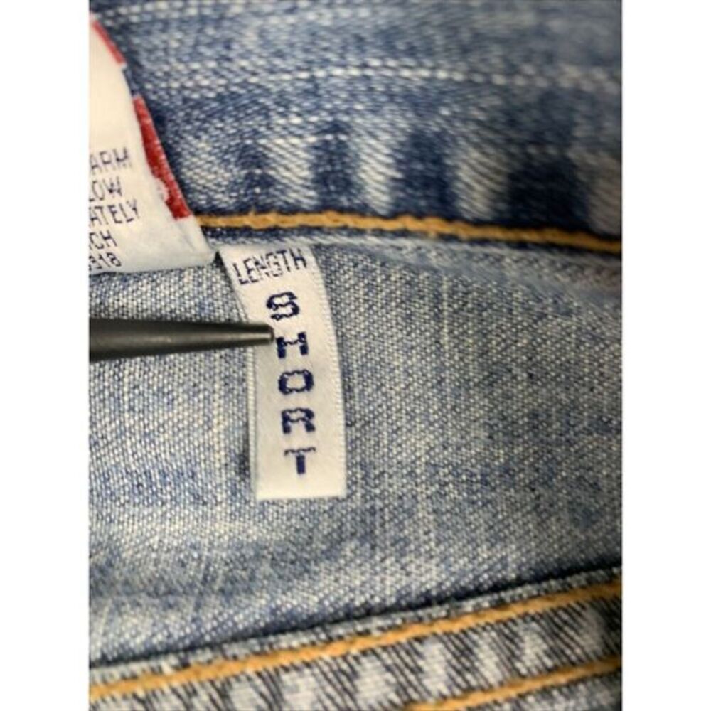 Lucky Brand Jeans Men's 38 Low Rise Short Raw Hem USA By Gene Montesano Vintage - Picture 16 of 16